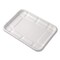 Eco-Products 8.5 in. x 6.2 in. x 0.5 in. Sugarcane Fiber Meat and Produce Food Trays - White (400/Carton)